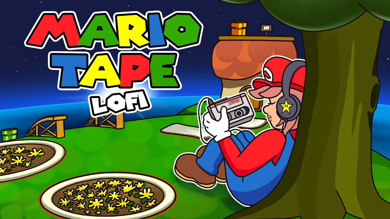 Mario Tape 🌠 Super Mario Galaxy Lofi by Coffee Date