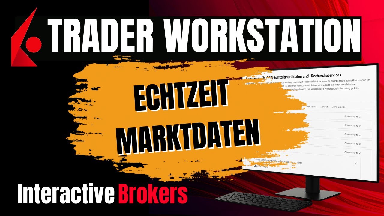 Optionen handeln: So abonnierst du die richtigen Marktdaten-Pakete (Interactive Brokers / TWS)