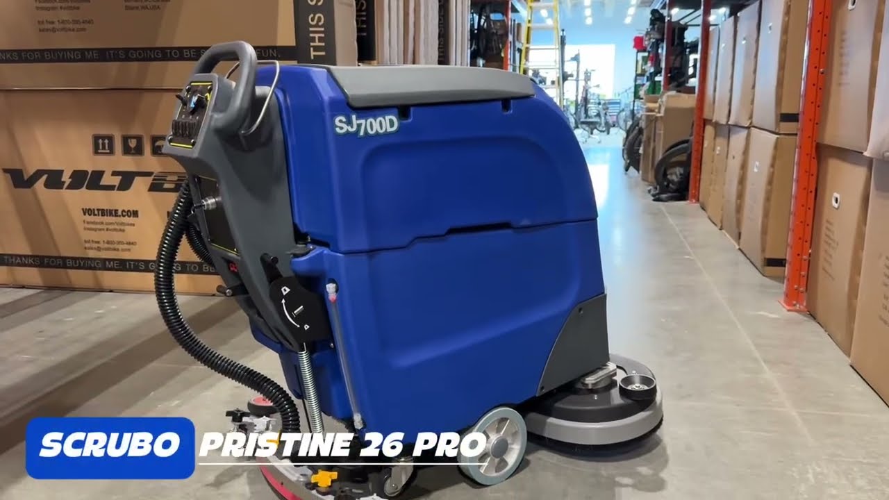 Scrubo Pristine 26 Pro - Self Propelled Industrial Floor Scrubber