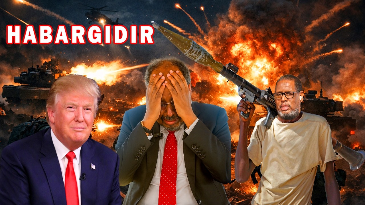 DEG DEG: Habargidir oo Dagaal Culus ku Qaday XASAN SH, Villa Somalia oo Lagu Kala Cararay & Trump oo