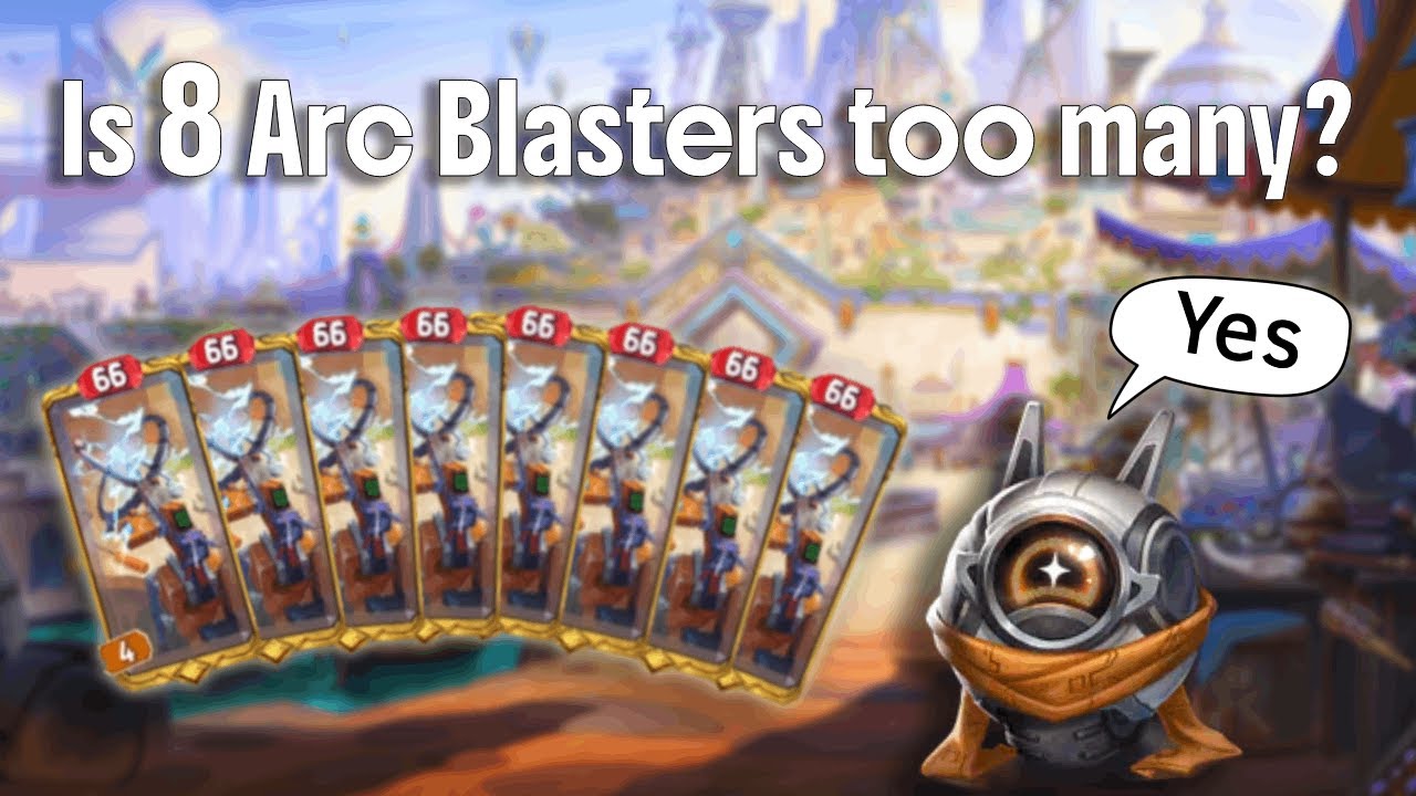 Is 8 Arc Blasters Too Many?
