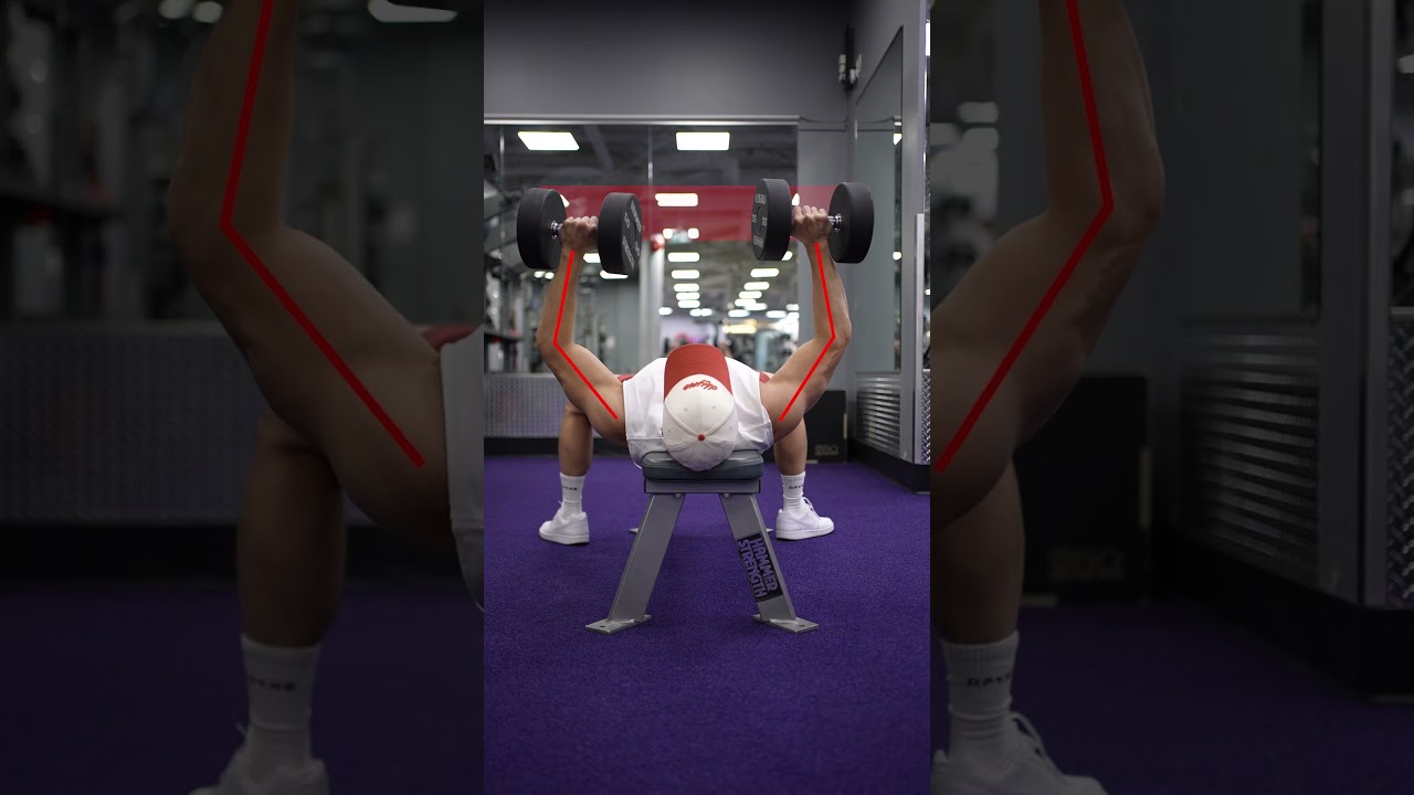 ✅ The PERFECT Dumbbell Chest Press