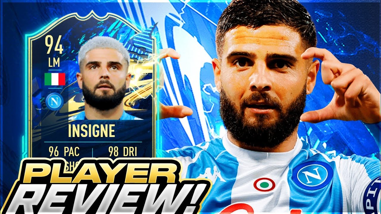 TOTS LORENZO INSIGNE (94) PLAYER REVIEW! FIFA 21 ULTIMATE TEAM!