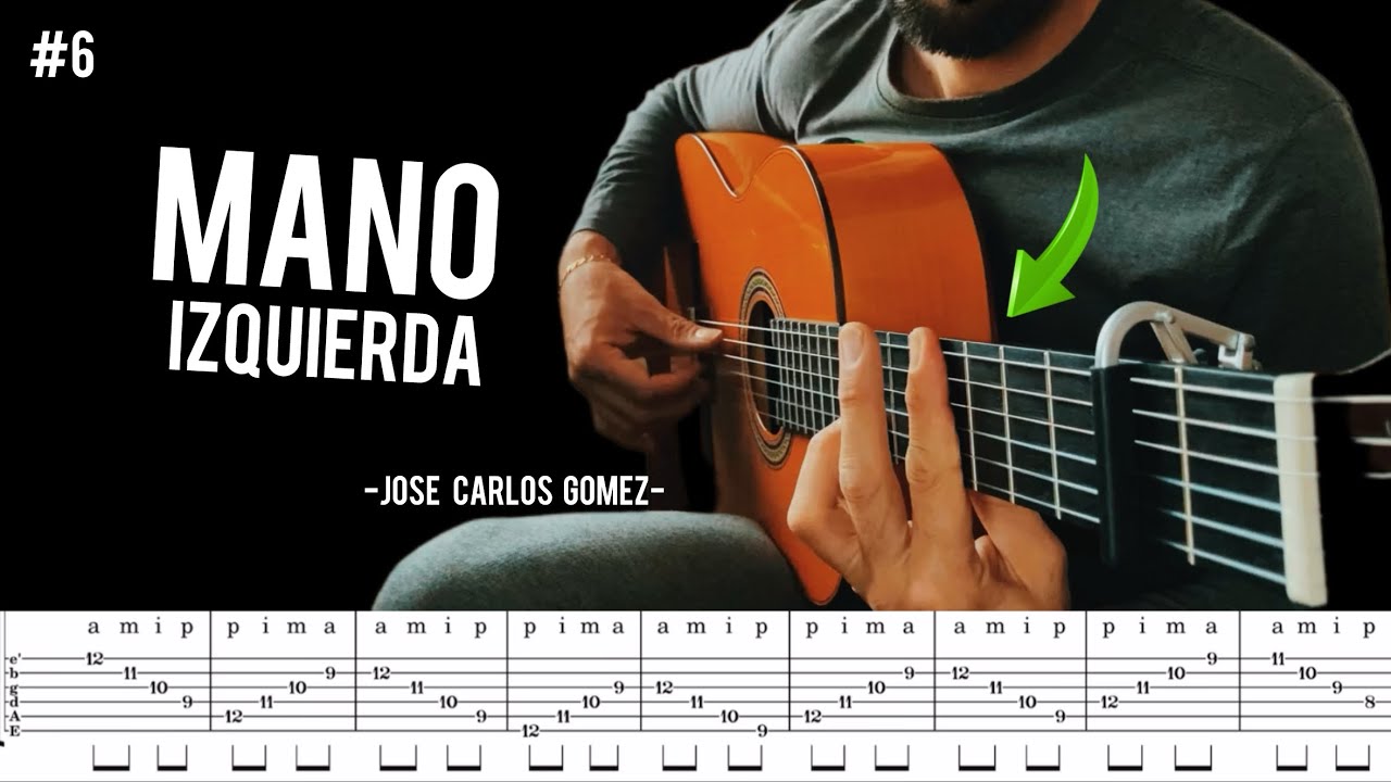 🏋️TÉCNICA🏋️ #6 MANO IZQUIERDA - COORDINACIÓN - ¿ESTUDIAMOS JUNTOS GUITARRA FLAMENCA?