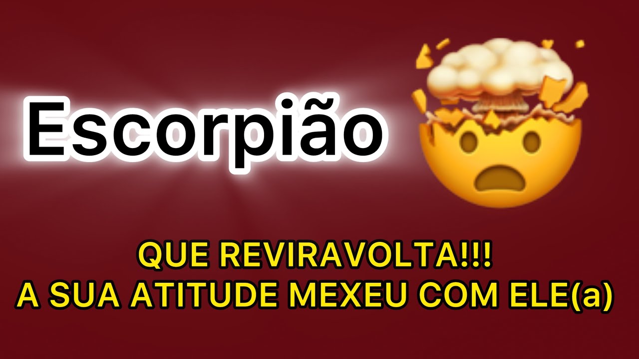 Escorpião ♏️ 🌸 SE PREPARA!!! ESSA QUARTA-FEIRA ALGO MUDOU DENTRO DELE(a)! VIRADA BOMBÁSTICA!TAROT