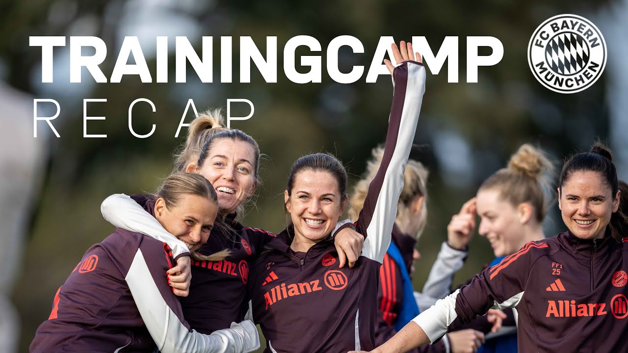 Das Wintertrainingslager 2025 der FC Bayern Frauen im großen Recap
