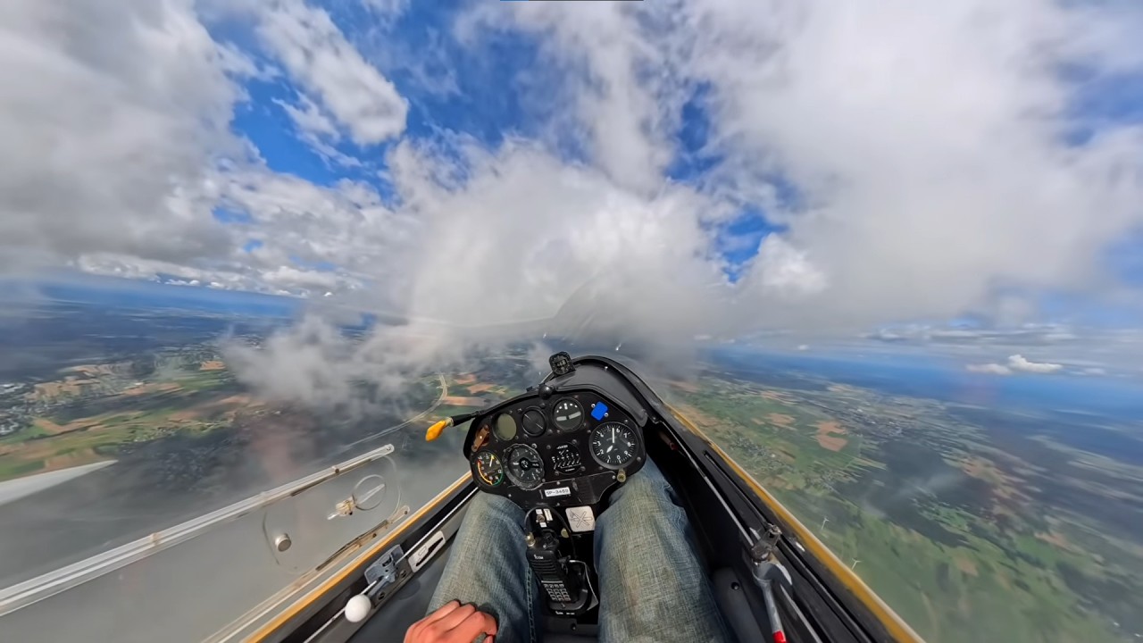 Cloud Surfing Szybowcem Krosno| SZD-51 Junior