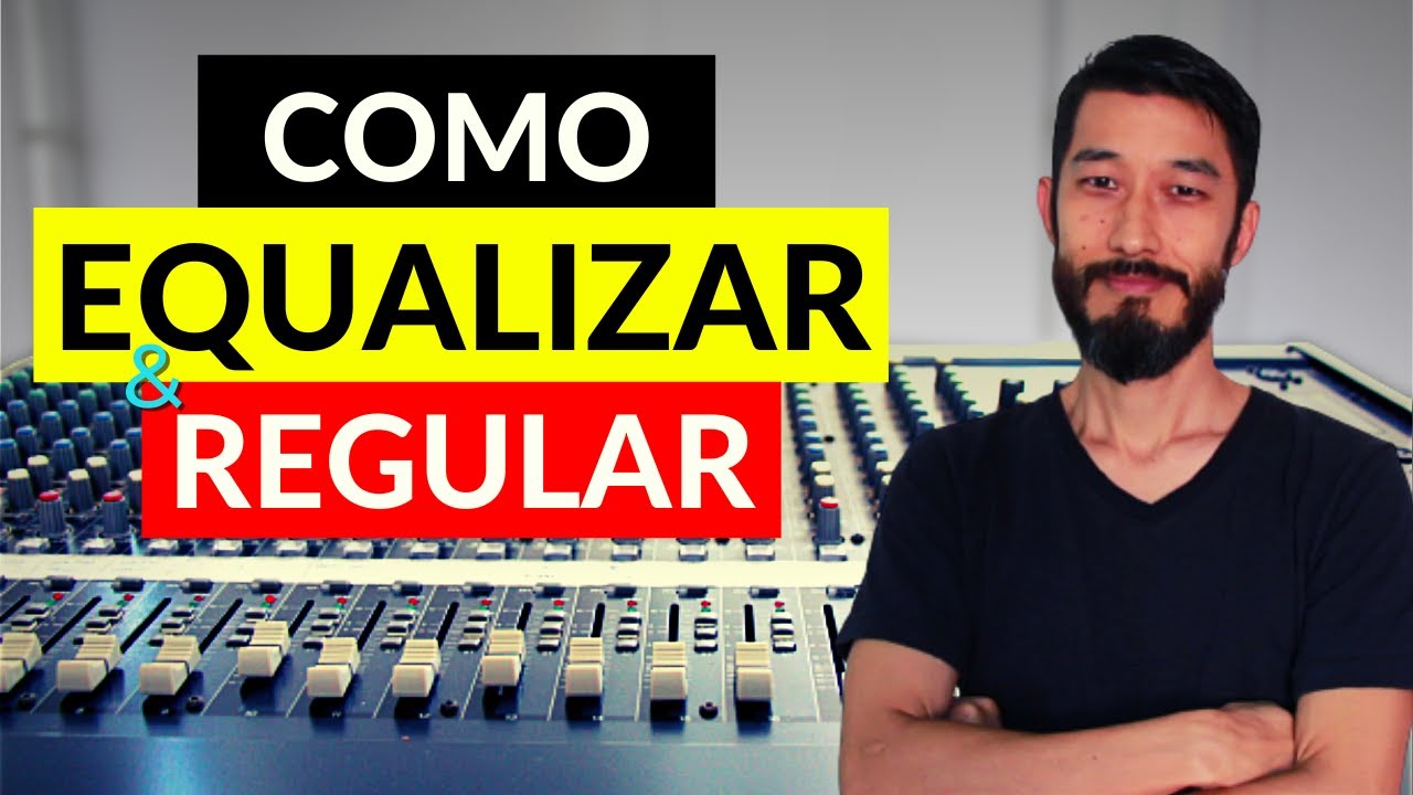EQUALIZAÇÃO | Como Regular Mesa de Áudio | Como Regular Som do Cajon