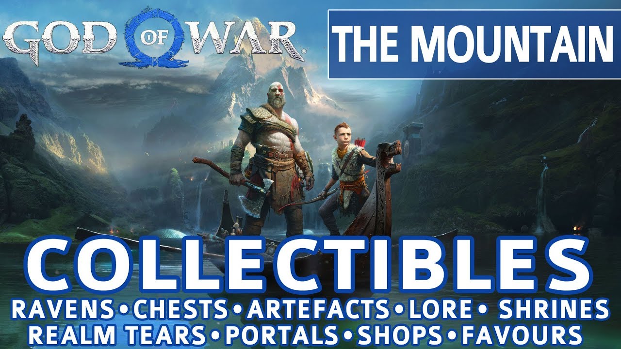 God of War - The Mountain All Collectible Locations (Ravens, Chests, Artefacts, Shrines) - 100%