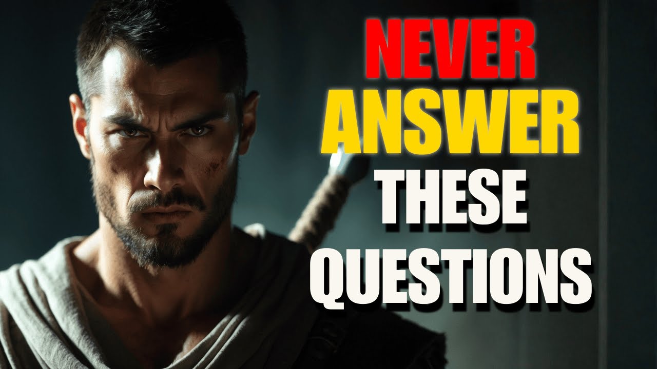 5 Questions a Wise Person Never Answers | Stoic Philosophy