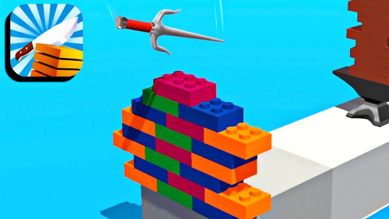 Slice It All New Big Update New Knife All Levels 999-1000 Gameplay (iOS,Android)