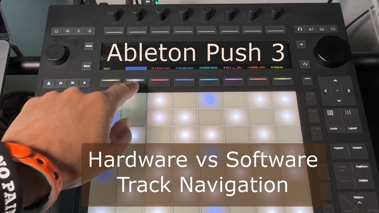 Ableton Push 3   Hardware vs Software Navigation