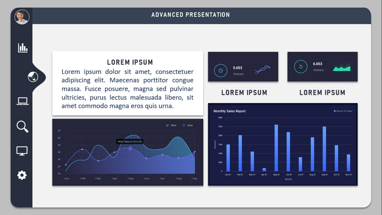 ✅Presentación profesional en POWER POINT MODO AVANZADO MENU DESPLEGABLE 2023 DETALLE A DETALLE✅