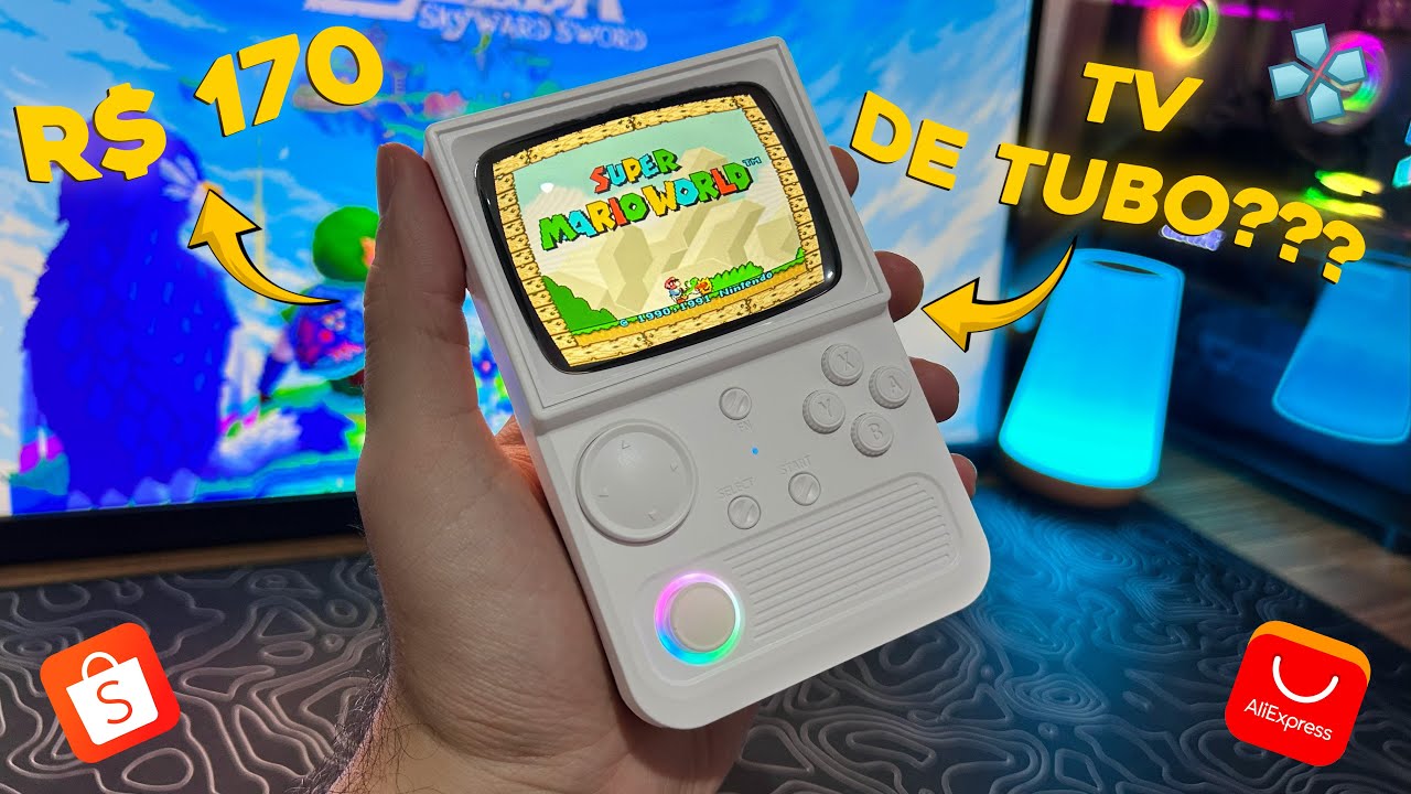 COMPREI um Portátil BARATO com TELA DE TUBO - R36T REVIEW