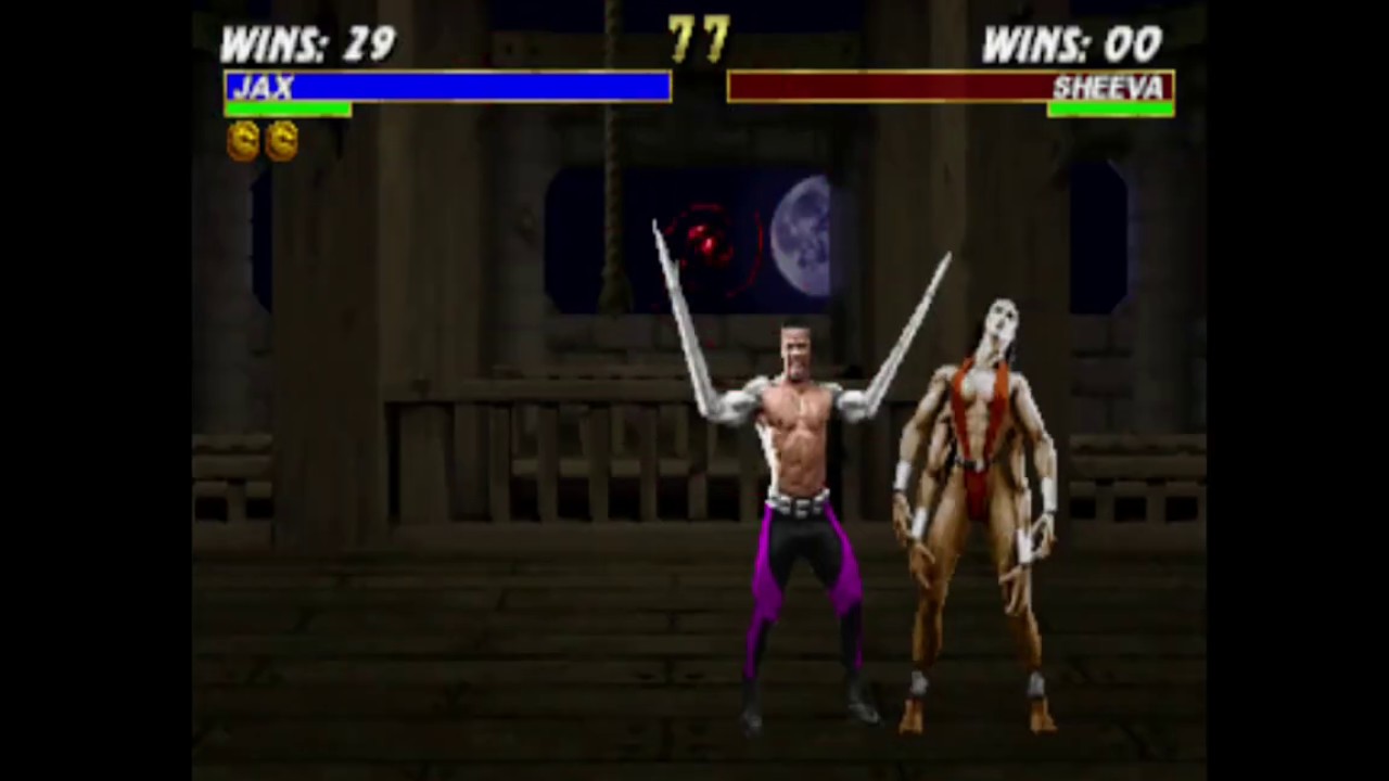 Mortal Kombat Trilogy - Sheeva Getting Killed (60 FPS)