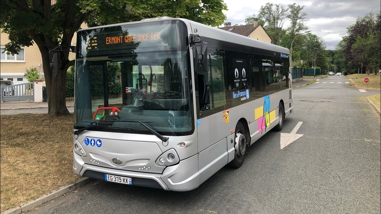 Francilité Val Parisis | Heuliez Bus GX 137 Euro 6 ZF N°243087 | Full Kickdown