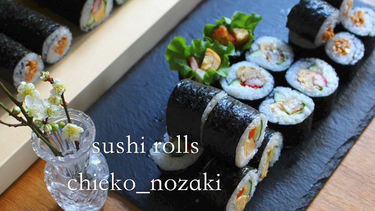 一度食べたら癖になる!! マヨネーズ入りの巻寿司♡恵方巻きにもどうぞ♡** Sushi rolls♡**