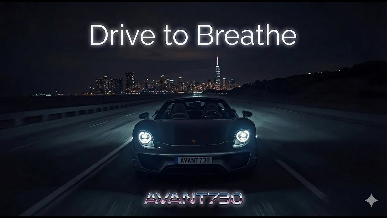 AVANT730 – Drive to Breathe | A Midnight Drive Beyond the City (Synthwave)