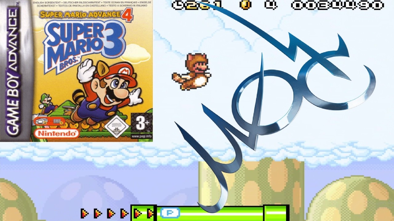 Super Mario Bros 3 Advance 4 - Action Replay Cheat Codes