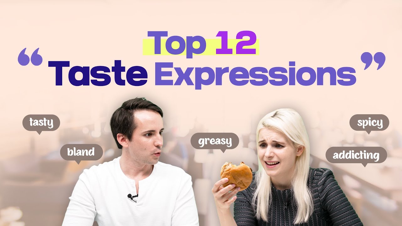 Top 'Taste👅' Expressions for Daily Conversations