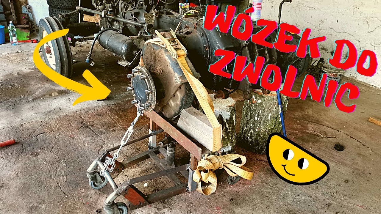 Gruby REMONT Wózek do zdejmowania zwolnic w URSUSIE C 360