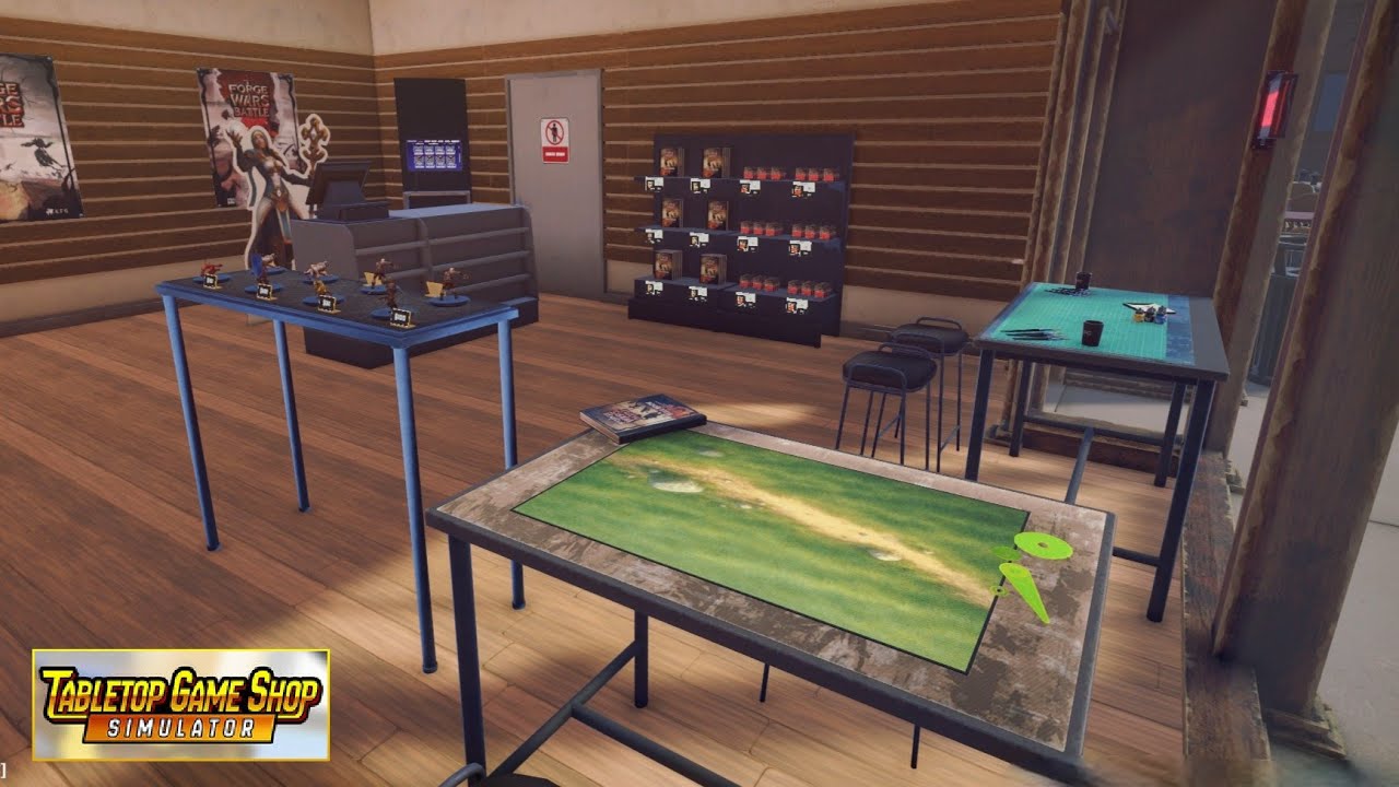 Battling Our Figures As Store Grows ~ Tabletop Game Shop Simulator
