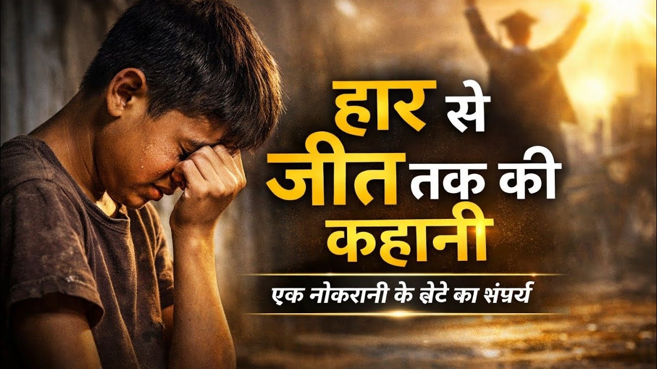 नौकरानी का बेटा  बना  अफसर | हार से जीत तक की प्रेरणादायक कहानी