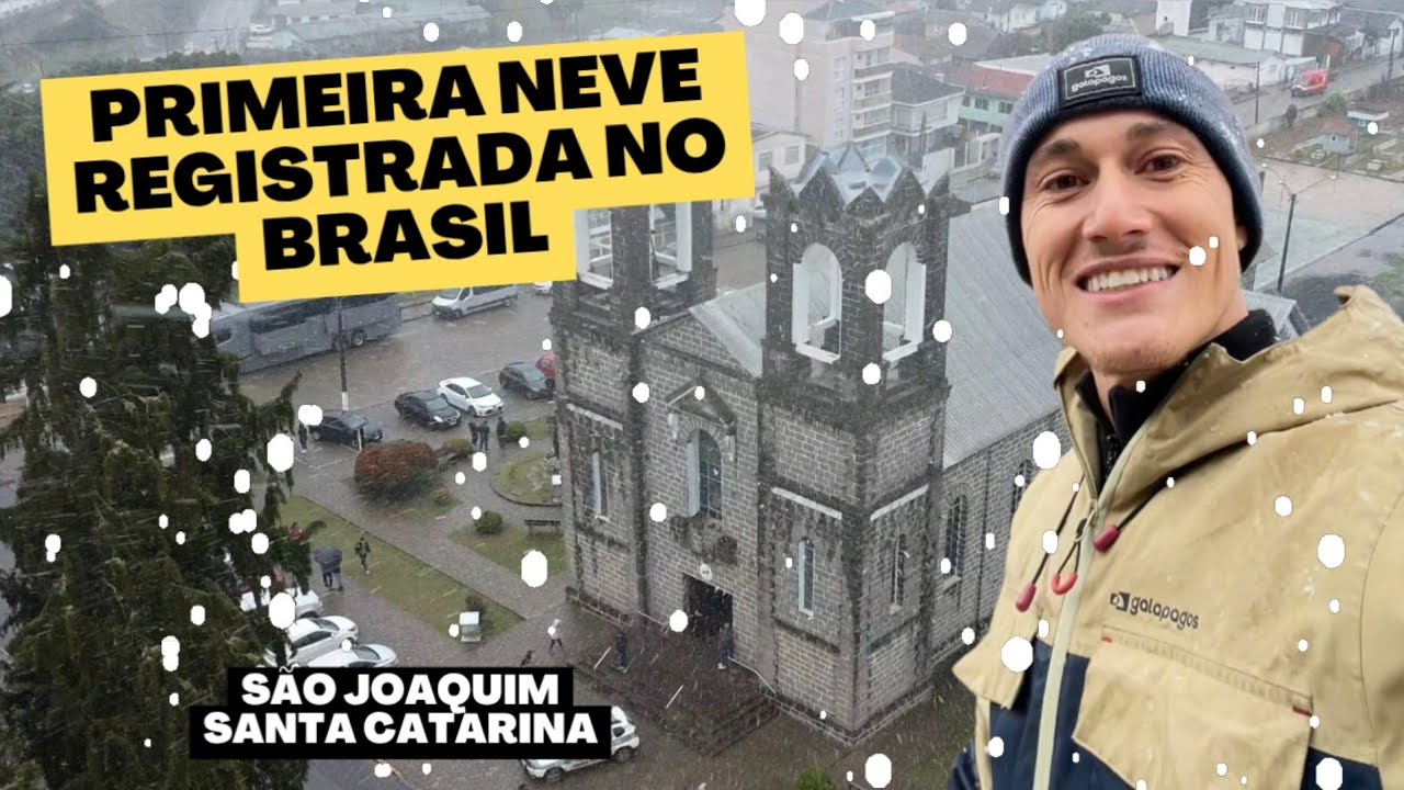 👽 PRIMEIRA NEVE REGISTRADA NO BRASIL EM 2025