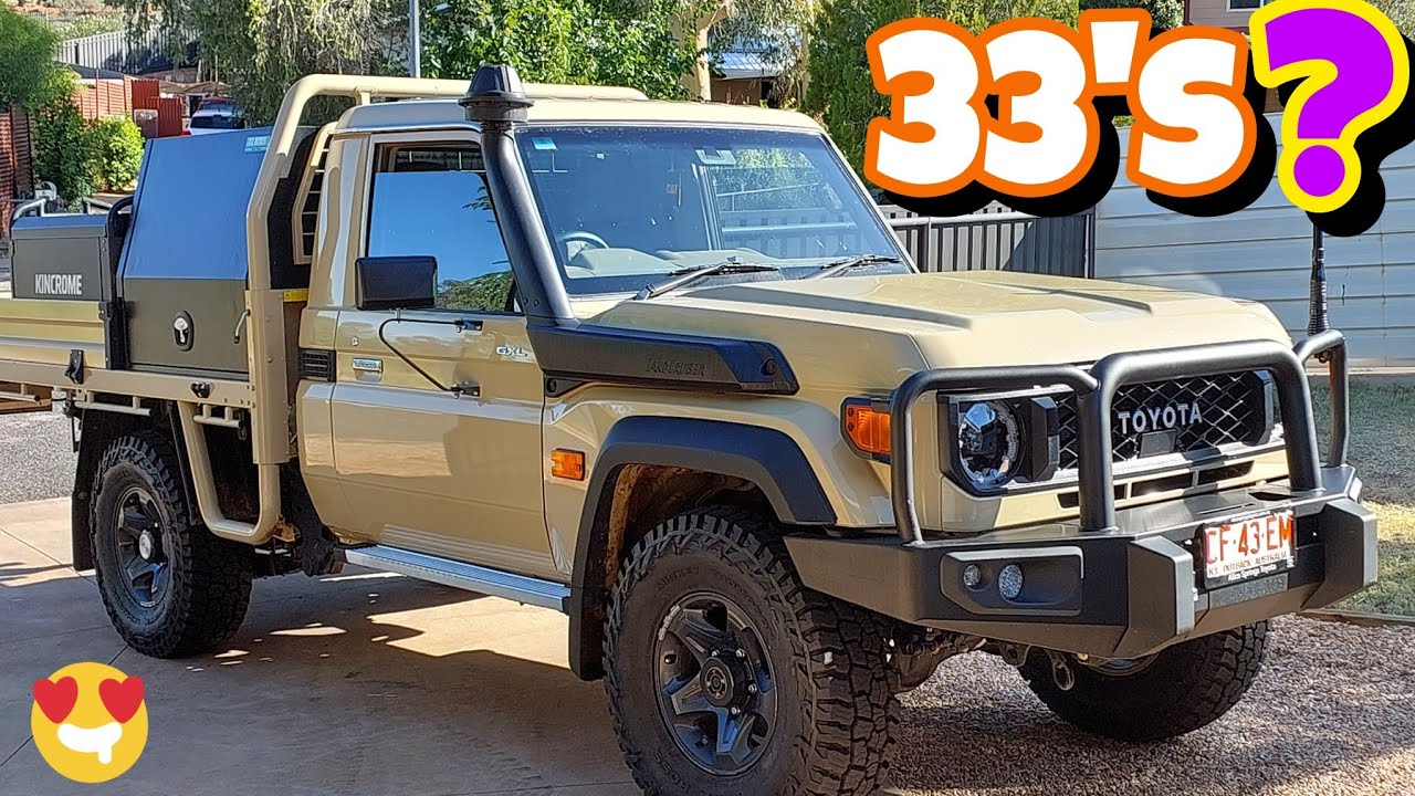 Штатная подвеска 33-й серии Toyota LandCruiser 70 2024 года?