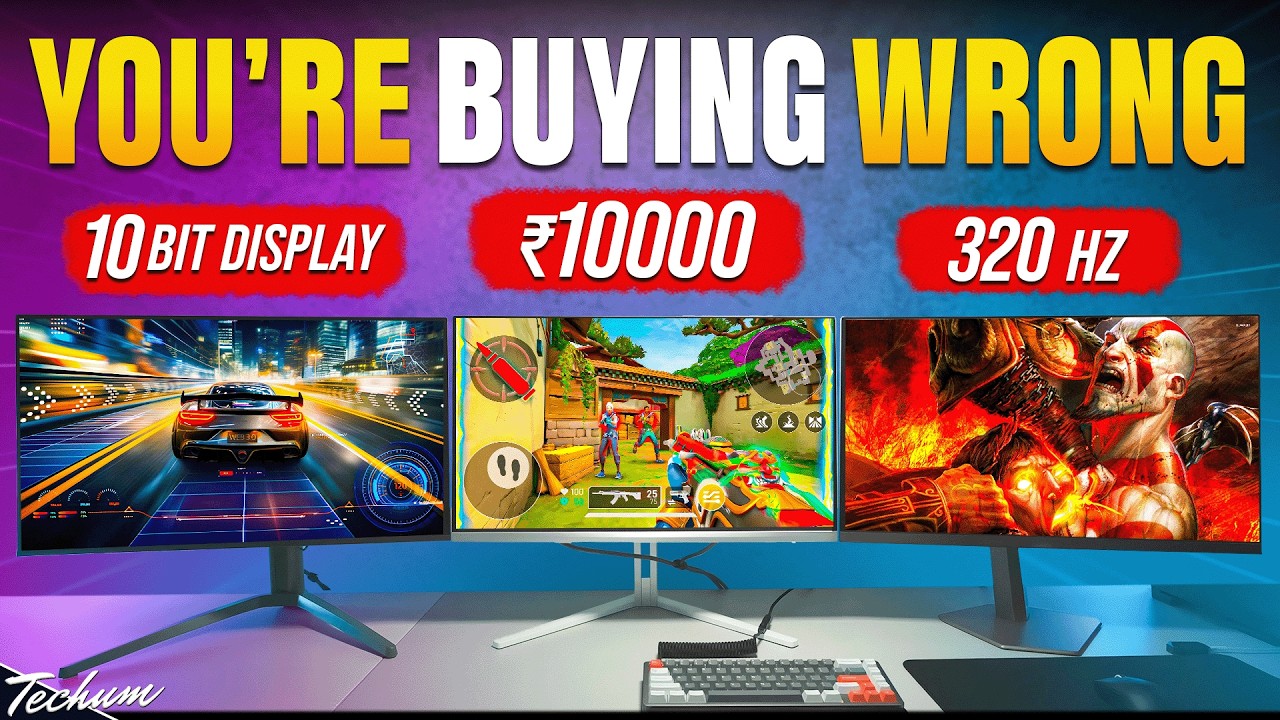 2026's Finest Monitors Under 10000💥Gaming, Editing, Productivity💥Best Monitors Under 10000 In India