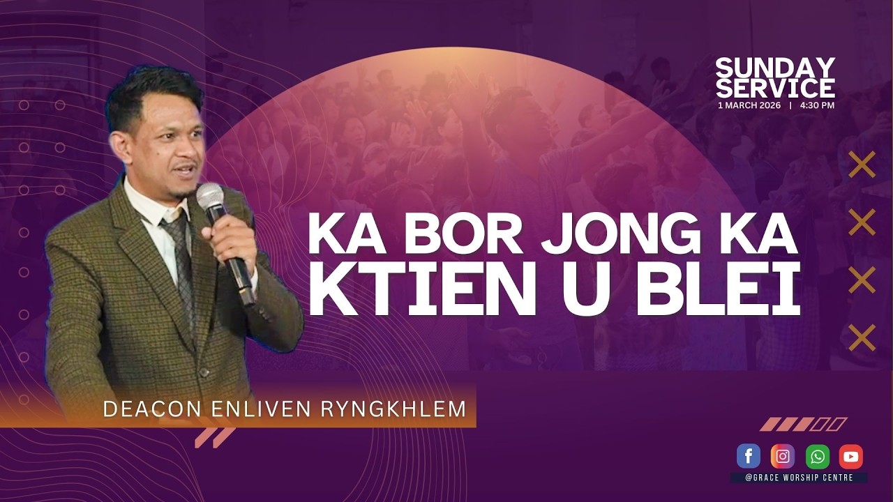 [LIVE 🔴] GRACE WORSHIP CENTRE SUNDAY SERVICE  || 1 MARCH  2026 @4:30 PM IST