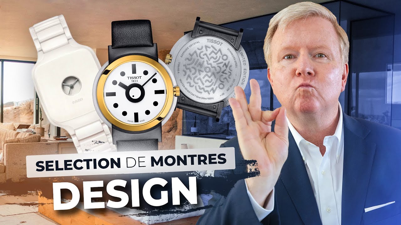 6 montres design de dingue !!