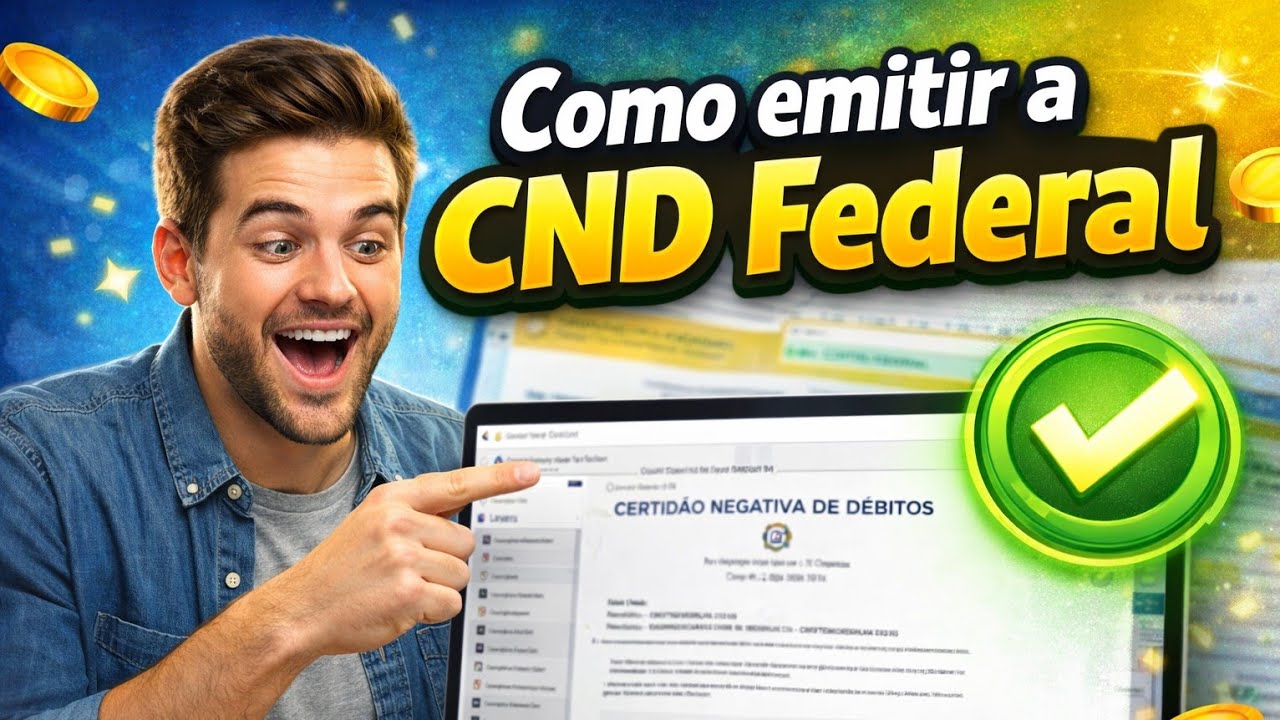 Como emitir a CND Receita Federal Pessoa física - Certidão negativa de débito