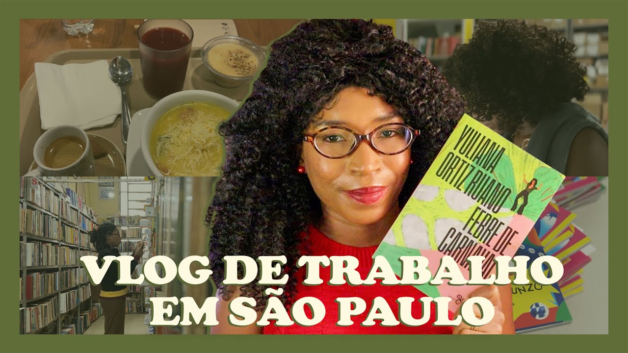 Trabalho presencial em São Paulo e visita ao Sebo do Messias | Impressões de Maria