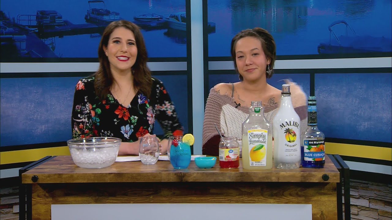 Mermaid Lemonade for Tropical Vacation Week