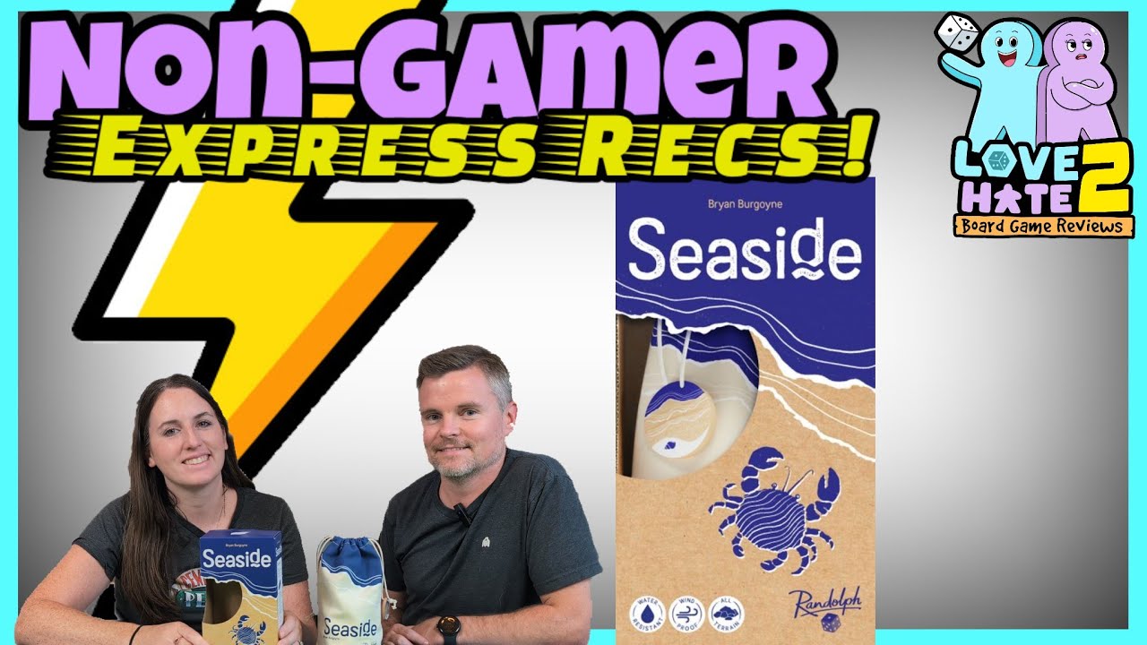 Seaside - A Non-Gamer's Express Review Of This Chip Pulling Beach Game In A Bag