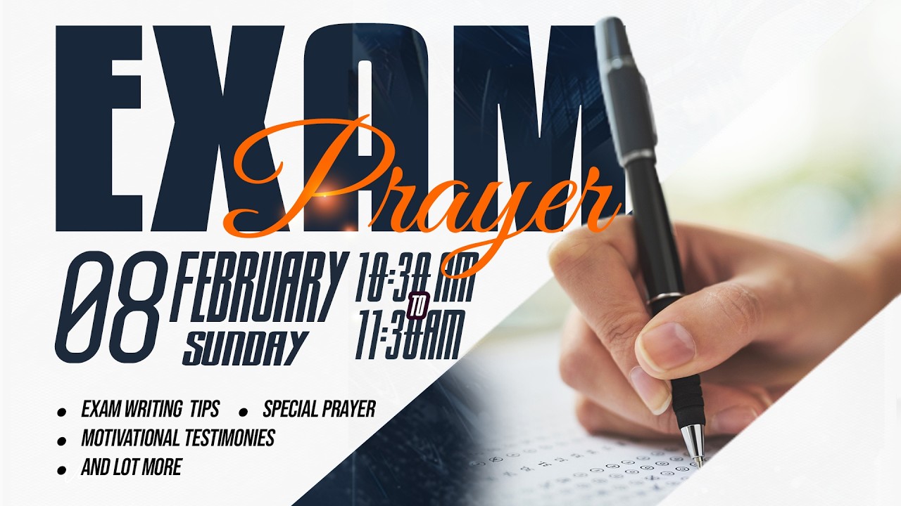 Exam Prayer | 8th Feb 2026 | Pas. Michael Thomasraj | @ACAChurchBangalore​
