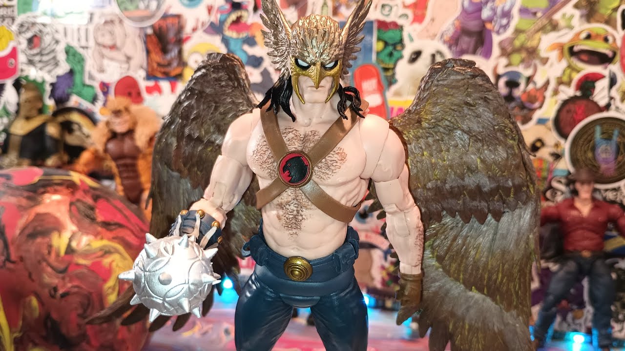 CUSTOM HAWKMAN▪️DC MCFARLANE MULTIVERSE REVIEW!
