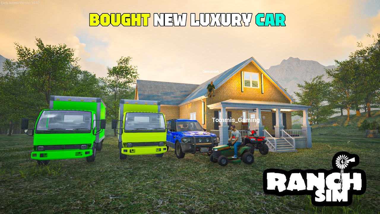 BOUGHT NEW LUXURY CAR | Ranch Simulator Malayalam