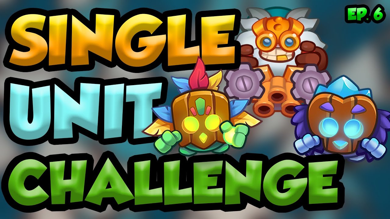 Single Unit Challenge! - Earth Elemental, Cold Elemental, Engineer!