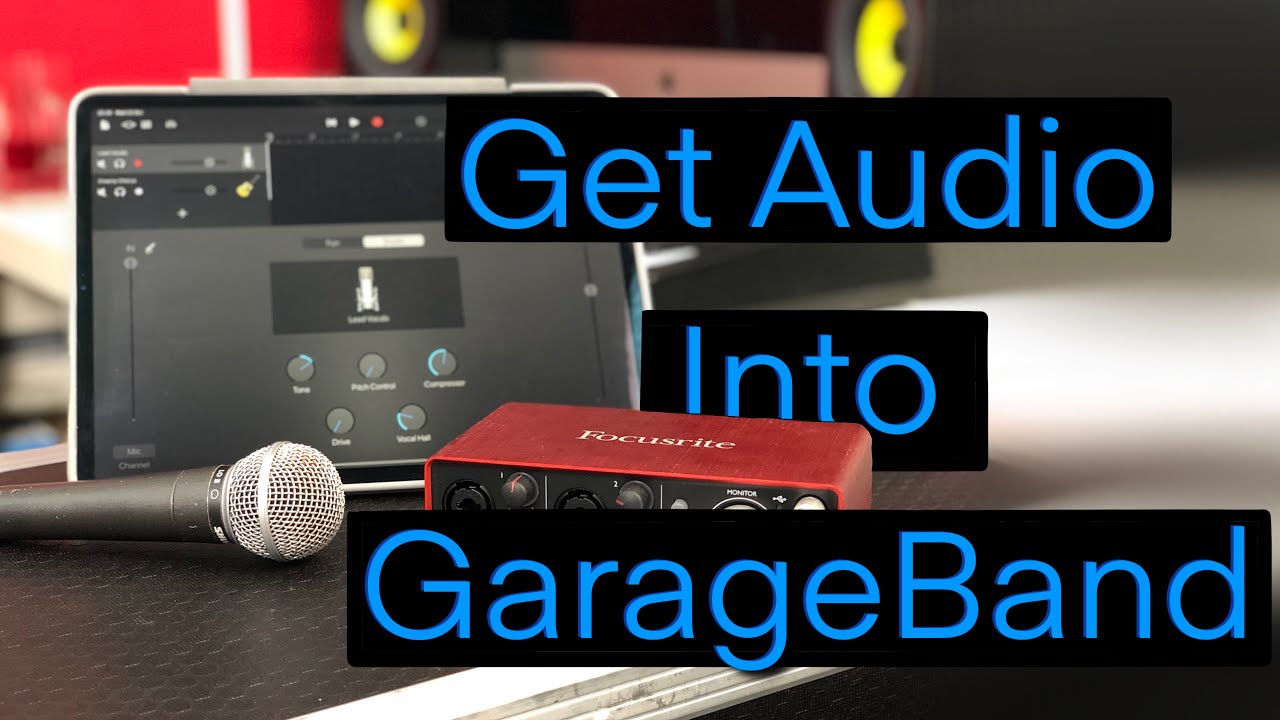 Учебное пособие по GarageBand — Эпизод 3 — Запись звука