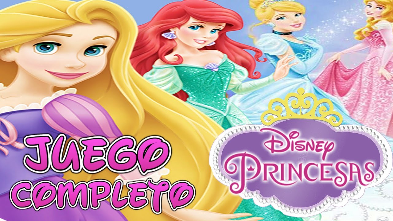 Disney Princesas Reinos Magicos | Juego Completo en Español - Full Game Historia Completa