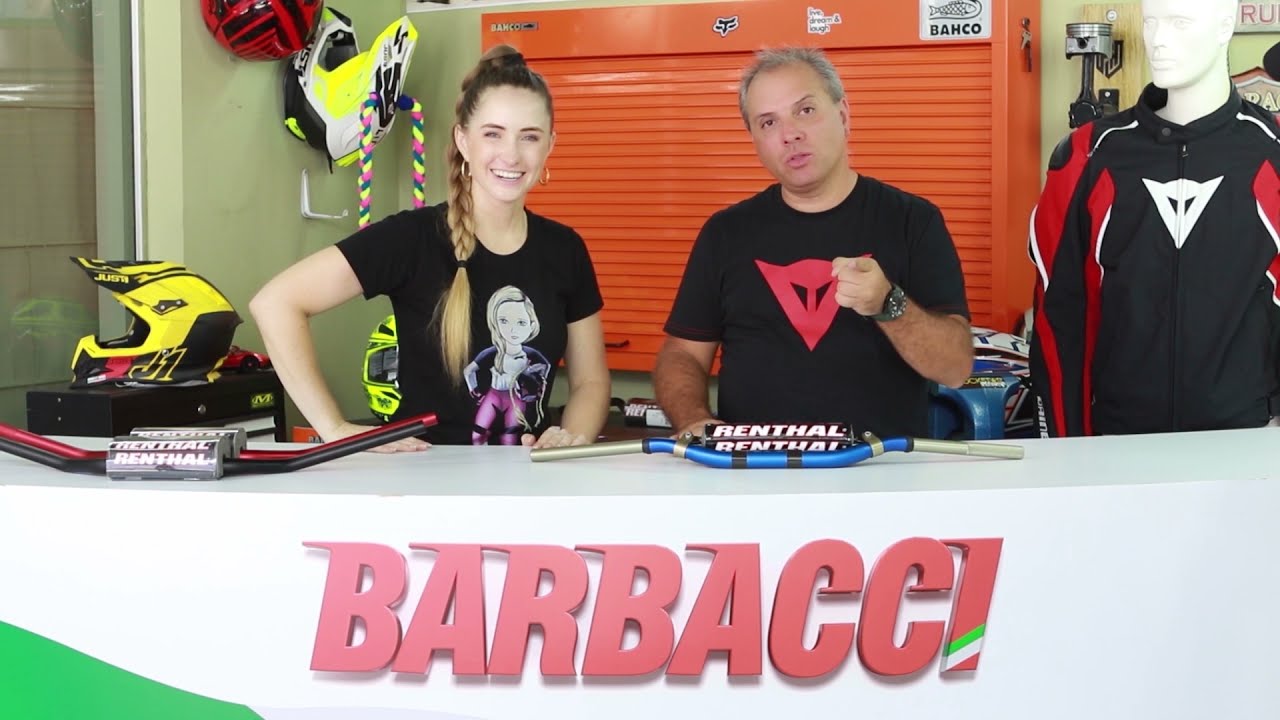 🏍Timones RENTHAL para tu MOTO /BARBACCI