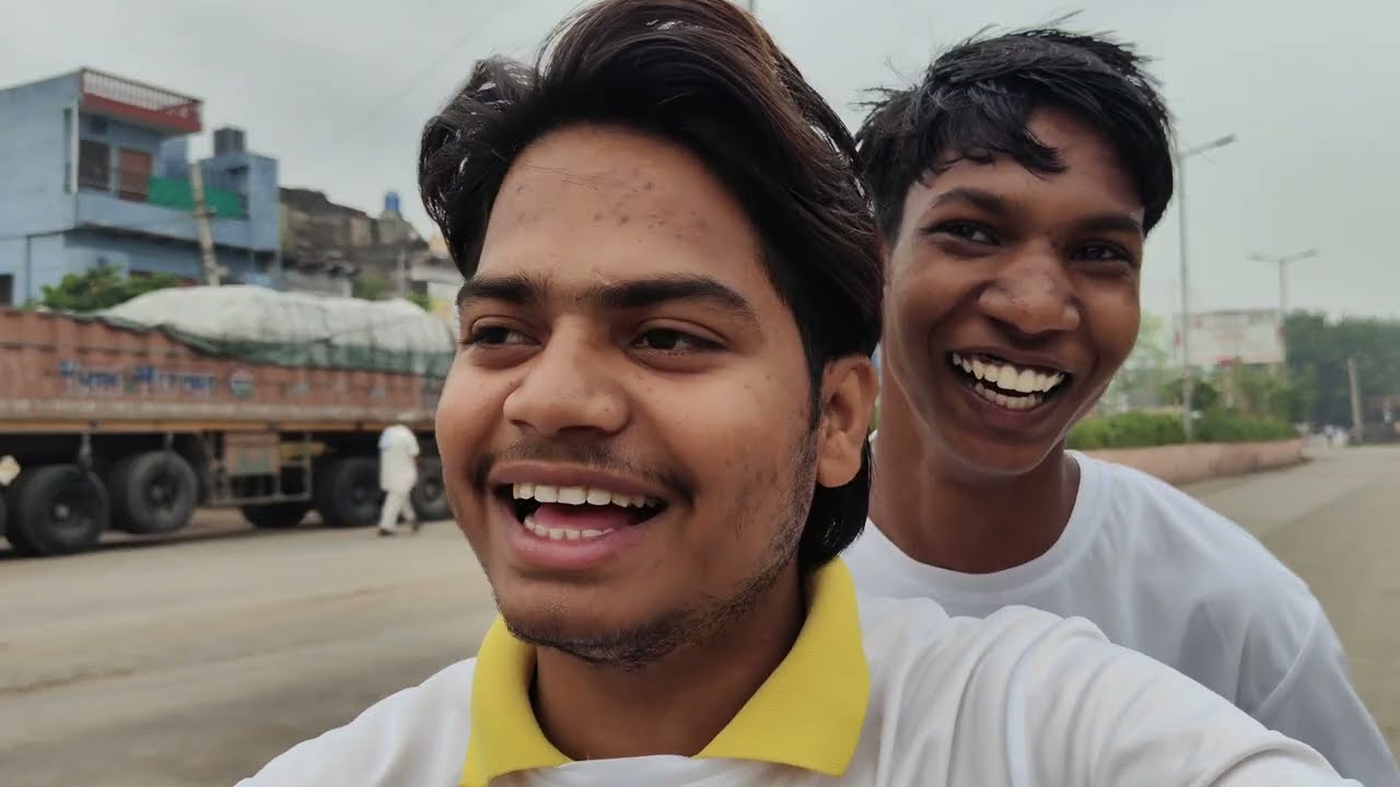 Me Aur Yogesh Gaya race jitne 😂 || marathon ||