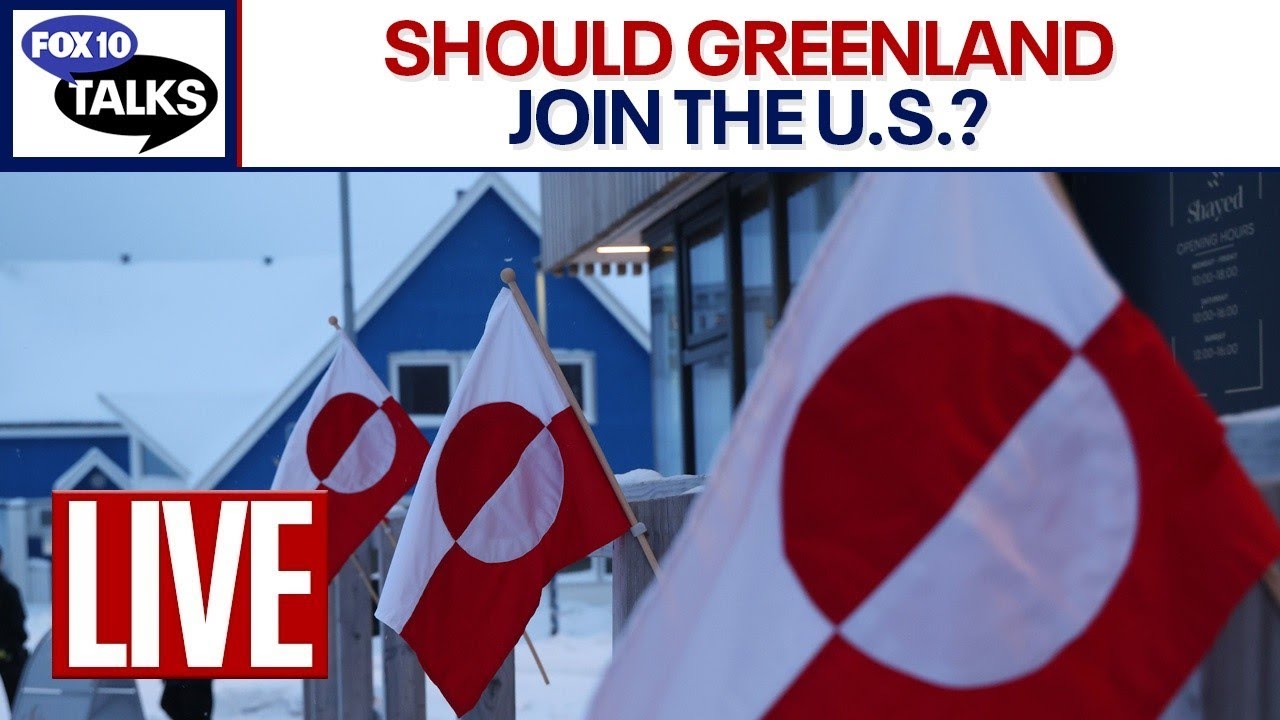 Latest on Trump's Desire to Acquire Greenland, Gas Station Murder | FOX 10 Talks