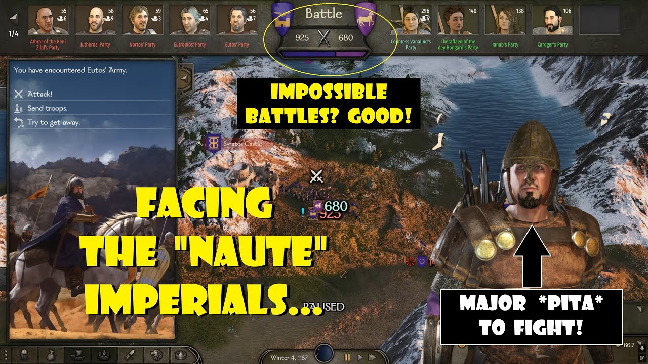 How the H3LL do you defeat Imperial Naute's?  We try to solve a DISASTER Battle in War Sails!