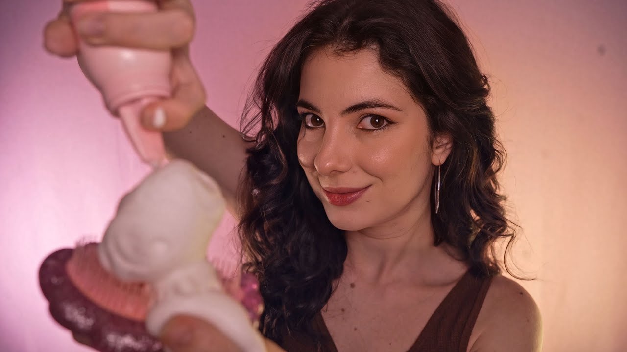 ASMR: FINALIZANDO SEU CABELO CACHEADO