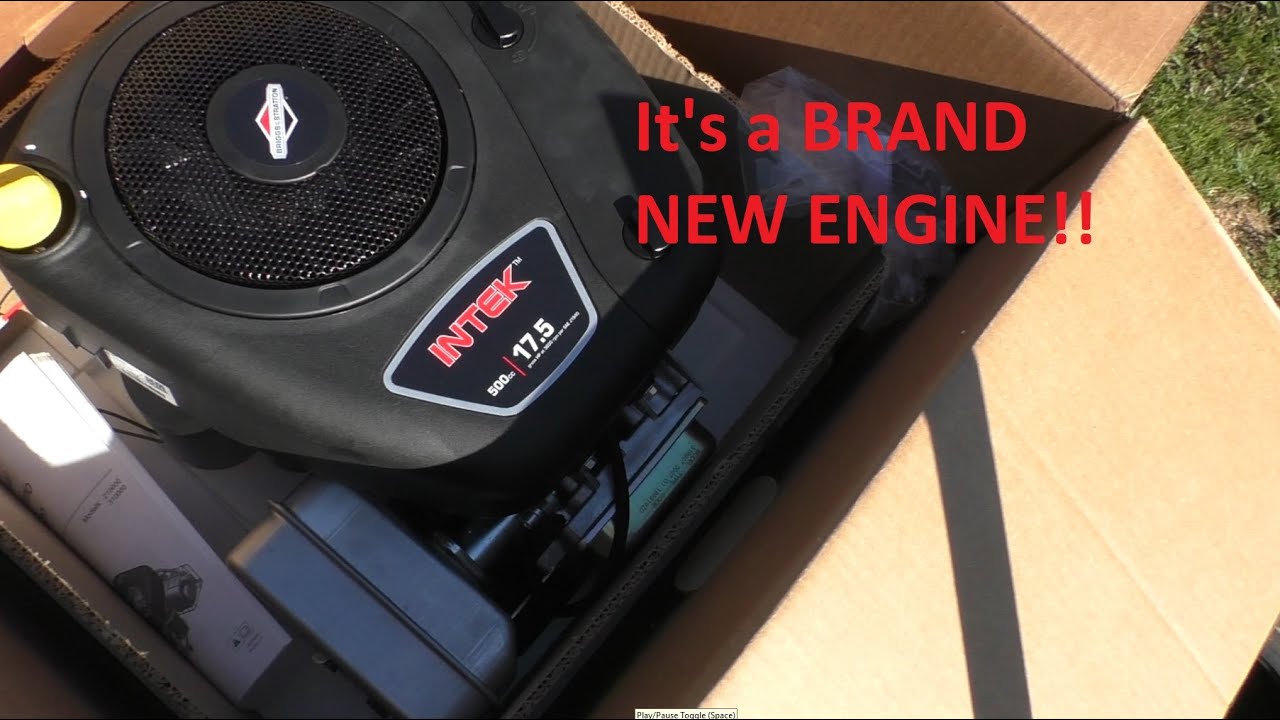 The Swisher gets a new engine.