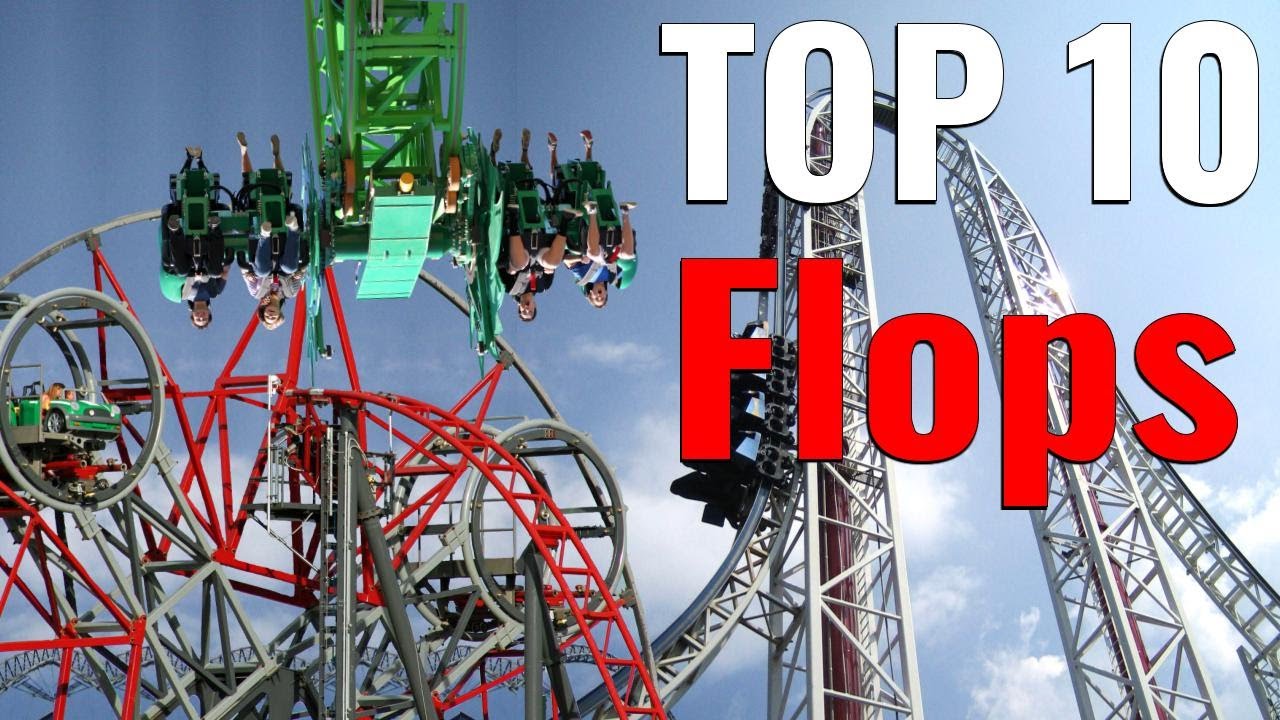 Top 10 BIGGEST Roller Coaster Flops | Failures