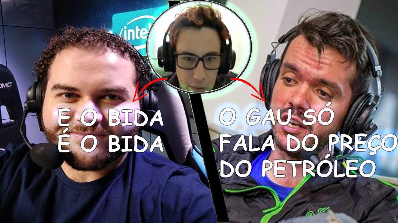 NARRA&Ccedil;&Atilde;O BIDA X GAULES - MELHORES PIORES MOMENTOS DA LIVE DO DEERCHEERUP #43